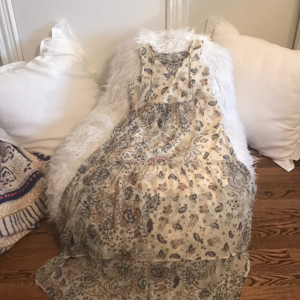 Free people paisley patterned dress